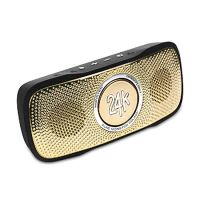 Monster Cable SuperStar 24K BackFloat High Definition Bluetooth Speaker (Black/Gold) image 3