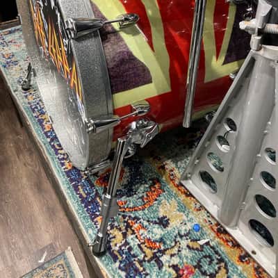 Rick Allen's Def Leppard 2016 Tour "Union Jack" Drum Kit. Yamaha, Hart, Custom. AUTOGRAPHED! Authenticated! image 20