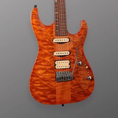 Marchione Carve-Top Neck-Through Solid Body - Natural. NEW. (Authorized Dealer) image 4