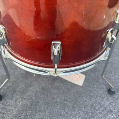 Tama Superstar Mahogany 16 x 16 Floor Tom Drum 80's image 4