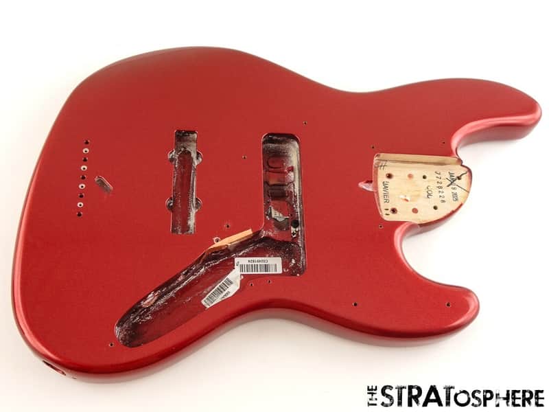 Fender American Ultra II Jazz Bass V 5 String BODY USA Guitar Sinister Red image 1
