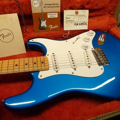 Fender Stratocaster 1987- AVRI-57 reissue- Lake Placid Blue- American Vintage Reissue 1957- Lots of extra MOJO image 22