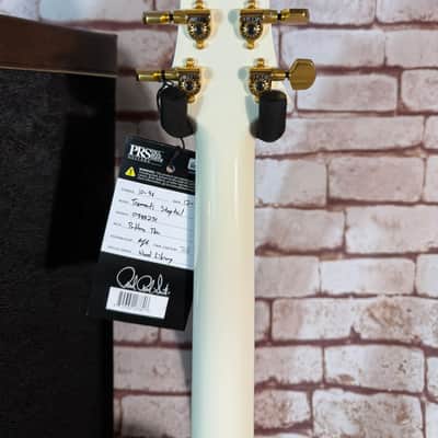 PRS Mark Tremonti Signature Wood Library Stoptail White Gold Paisley LTD #5 image 10