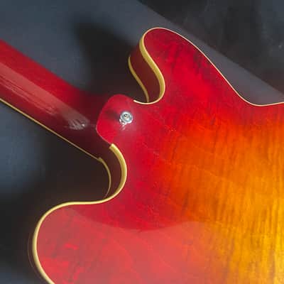 Heritage H-530 CORE Custom Shop 2023 - Dark Cherry Sunburst LIKE NEW image 3