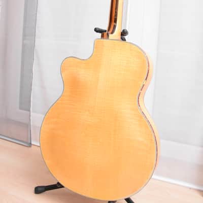 Rodebald Hoyer Jazzstar – 1958 Solid Wood German Vintage Archtop Jazz Guitar / Gitarre image 13