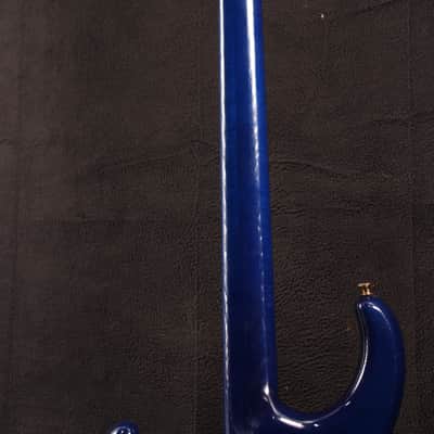 Alembic Elan 4-String PJ Bass 1989 - Royal Blue Gloss image 11