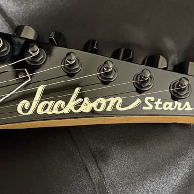 Jackson Kelly KE-4 (Jackson Stars) Late 1990s - Trans Black / Dark Transparent Black image 5