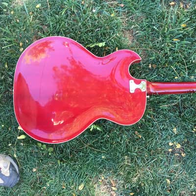 GOYA 1965 VINTAGE PANTHER BASS GUITAR - All Original - Case image 10