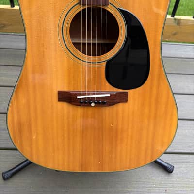 Martin / Gibson clone Lyle W420 Vintage 1970s MIJ Acoustic Guitar - Fresh Setup - Matsumoku image 17