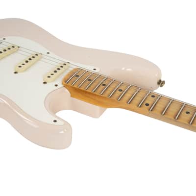 Used Fender Custom Shop 1956 Stratocaster Journeyman Relic - Faded Aged Shell Pink image 6