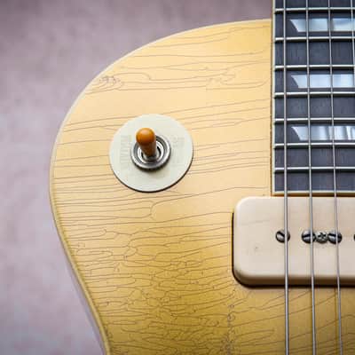 GIBSON USA Custom Shop 56 Reissue Les Reissue Paul Murphy Lab Hvy Aged "Goldtop" (2026) image 8