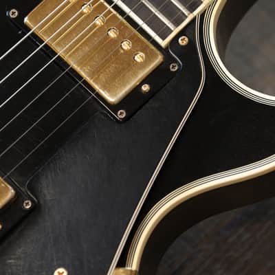 Case Queen! 1981 Gibson Les Paul Custom Artist Electric Guitar Black Ebony + OHSC image 4