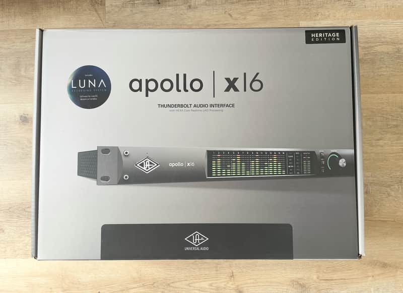 Universal Audio Apollo x16 - Heritage Edition (Thunderbolt 3) Audio Interface 2020 - Present - Black image 1