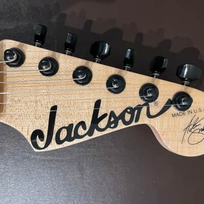 Jackson USA Select Series Adrian Smith Signature San Dimas Dinky DK with Ebony Fretboard 2023 - Snow White image 10