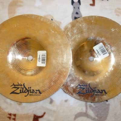 zildjian Avedis 8" EFX #1 hi hat pair in brilliant finish, excellent condition image 2