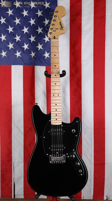 Squier Sonic Mustang HH - Black: $9 Off Lowest Price Ever!