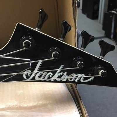 Jackson CMG CONCERT BASS GUITAR W/gig Bag Black Forest image 4
