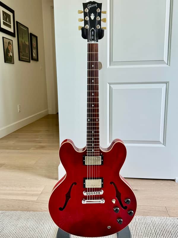 Gibson Custom Shop  Memphis  Historic ES-335 Satin Cherry Red - Bloombucker Pickups