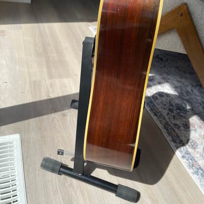 Martin D-28 1969 Natural. Brazilian Rosewood sides & back OHSC image 13