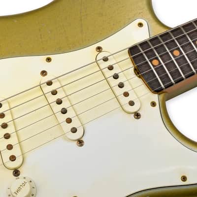 Fender Custom Shop '64 Strat Relic Apprentice Built by George Ruiz 2021 - Aged Blue Metallic image 9