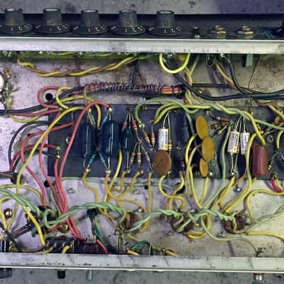 Fender Twin Reverb 1971 - Silver Face No Master - Europe Transf. 110-220 Volts imagen 3