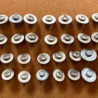 Slingerland Marching snare drum parts 1955-1965 - Nickel plated (we think) image 3