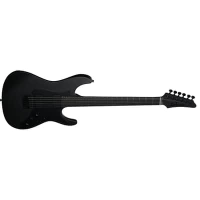 Ibanez AZ41B1 AZ Iron Label Guitar w/ Dimarzio Pickuops - Black Flat image 4