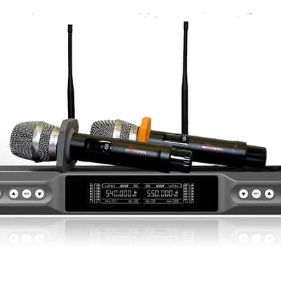 IDOLmain Full- Featured Pro Karaoke System With Power Amplifier, Mixing Amp, Wireless Mics image 9