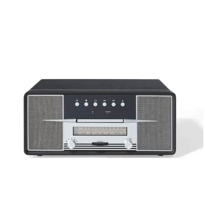 Crosley CR7016A Rhapsody 3-Speed Turntable AM/FM Radio CD Player - Black -NEW image 6