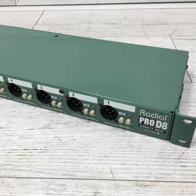 Radial Pro D8 Direct Box Rack Unit image 3