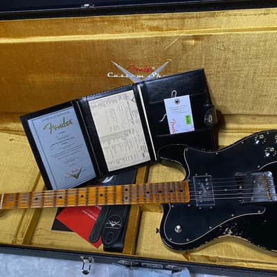 NEW! Fender Custom Shop Telecaster Custom Heavy Relic - Limited Edition - Black - Only 6.85lbs - Authorized Dealer - G06382 image 16