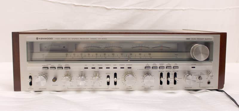 Vintage 1979 Kenwood KR-9050 High Speed DC Stereo Receiver / 200 W Per Channel image 1