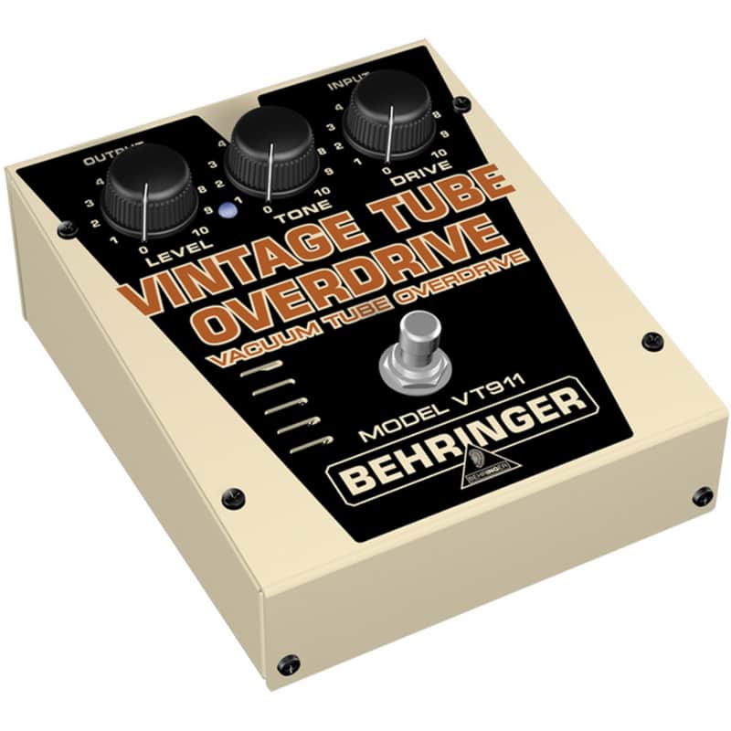 ギター BEHRINGER VT911 VINTAGE TUBE OVERDRIVE Behringer VT911 Vintage Tube Overdrive | Reverb