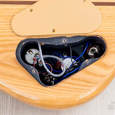 1981 Aria Pro II SB-700 Vintage Neck Through Bass Natural, Japan Matsumoku image 16