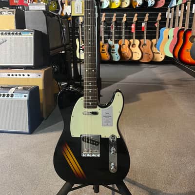 Fender MIJ Traditional '60s Telecaster 2025 Collection 2025 - Competition Black image 1