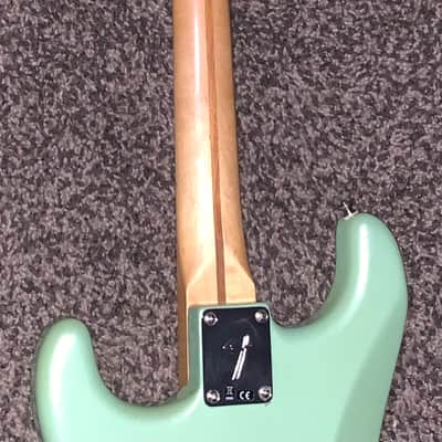 2020 Fender Player Stratocaster with Maple Fretboard electric guitar green image 7