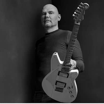 Railhammer Billy Corgan Signature Humcutter neck humbucker sized P90 - black image 2