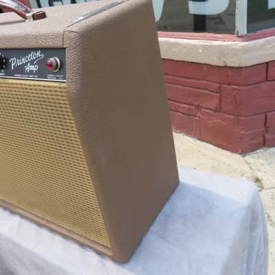 FENDER 1962 PRINCETON-AMP BROWN TOLEX 6G2-A TIME CAPSULE MINT! ORIGINAL 1 OWNER! image 7