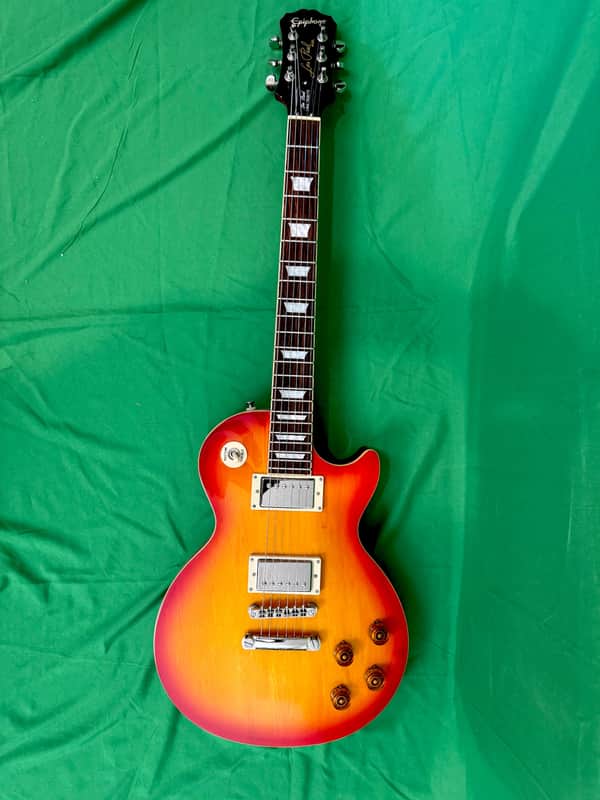 Epiphone LES PAUL 1960's Tribute 2009-2010 - Cherry burst image 1