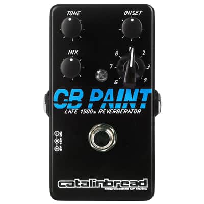 New Catalinbread CB Paint Late 1900s Reverberator Digital Reverb Effects Pedal image 1