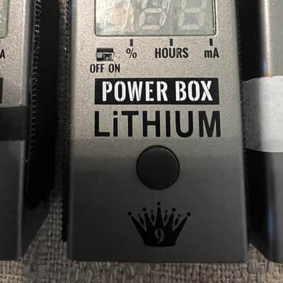 4x Big Joe Stomp Box Company Lithium Rechargeable Power Supply PB-107. Used on tour and signed by Steve Vai image 4