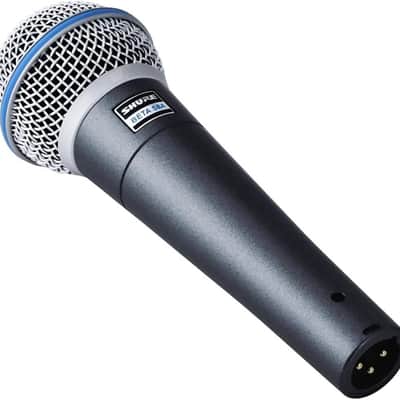 Shure BETA 58A Vocal Microphone - Single Element Supercardioid Dynamic Mic for Stage and Studio, Includes A25D Adjustable Stand Adapter, 5/8” to 3/8” (Euro) Thread Adapter and Storage Bag image 7