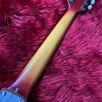c.1964- Guyatone SG-S02 Musician MIJ Vintage Hollow Body Guitar "Sunburst" image 13