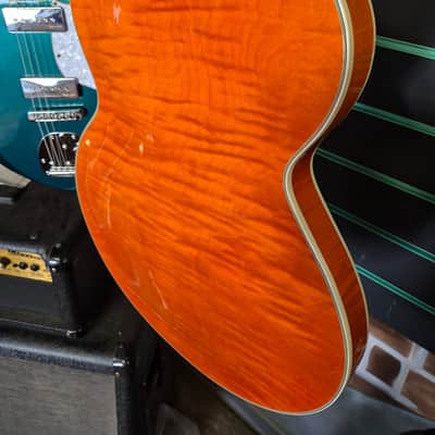Gibson Chet Atkins Country Gentleman Sunrise Orange 2000 Thinline Semi-Hollow image 13