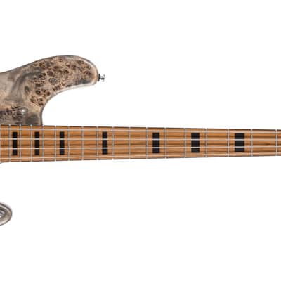 Cort GB-Modern 4 Open Pore Charcoal Gray Poplar Burl With Gig Bag Bild 1