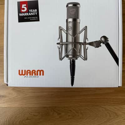 Warm Audio WA-47jr Large Diaphragm Multipattern FET Condenser Microphone 2018 - Present - Nickel image 2