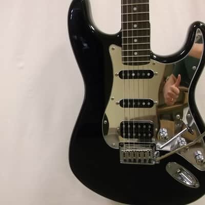 Squier Standard HSS Mirror pickguard. | Reverb