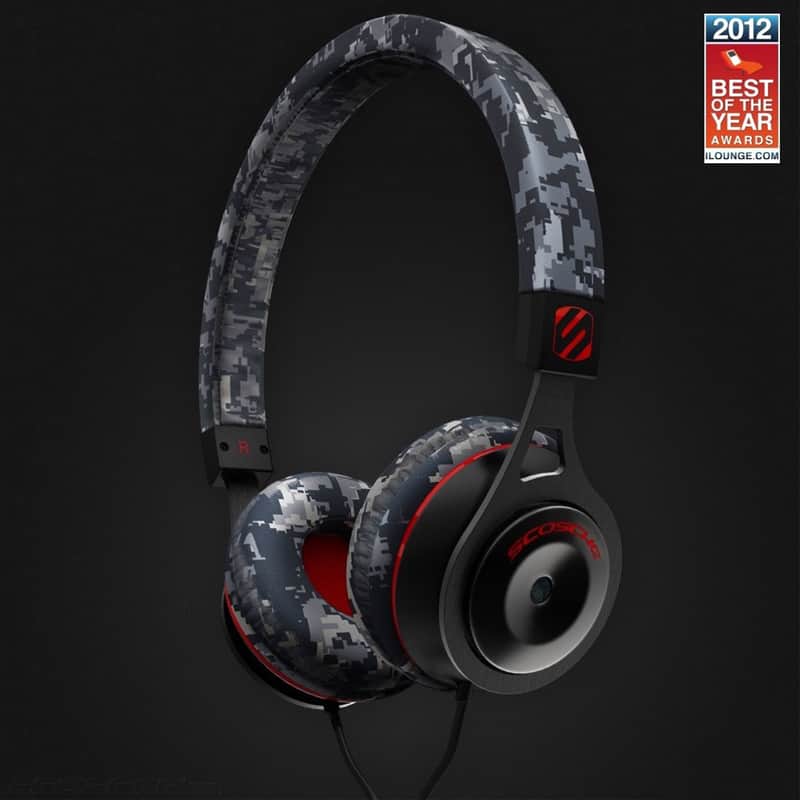 Mint Scosche RH656M-Camo On-Ear Headphones with tapLINE Remote & Mic (Camo) image 1