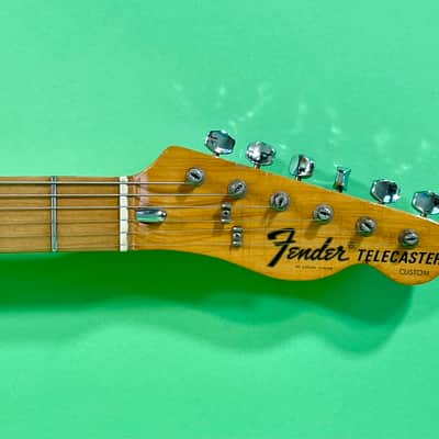 Fender Telecaster Custom 1974 - Black Keith Richards KEEF! image 12
