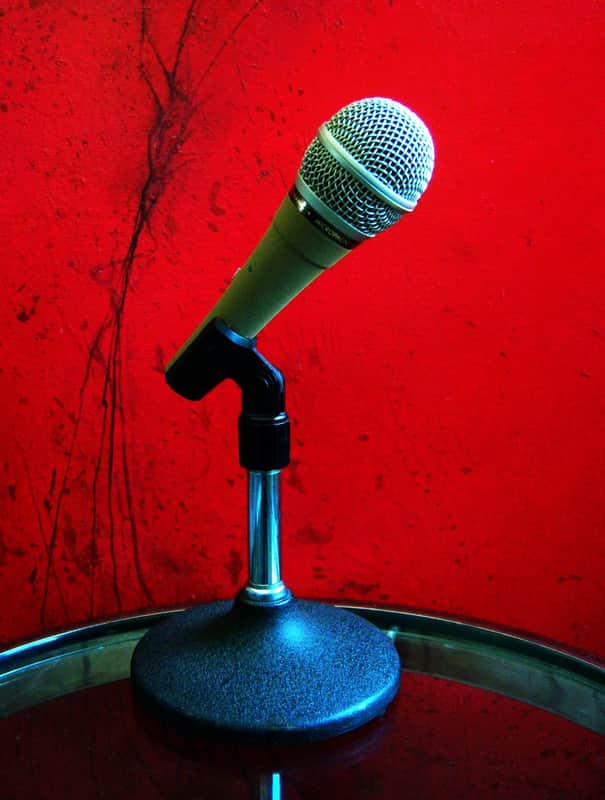 Vintage 1980's Philips SBC 3036 dynamic cardioid microphone Low Z w mic clip AKG Shure Electro Voice # 2 image 1